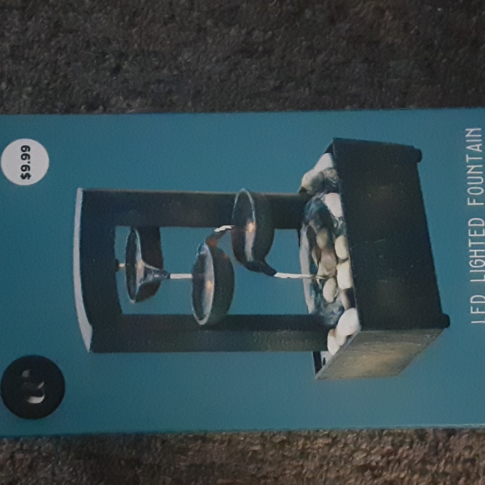 Led light fountain
